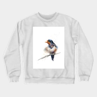 Barn Swallow bird Crewneck Sweatshirt